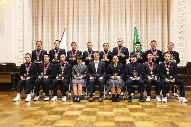 平成30年度第2回宮崎県学生栄誉賞授与式