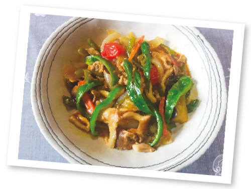 野菜たっぷり南蛮カレー