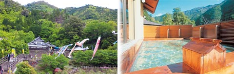 小川城址公園とゆた〜と