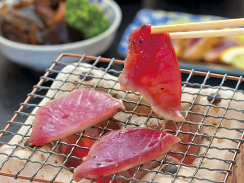日南一本釣りカツオ炙り重
