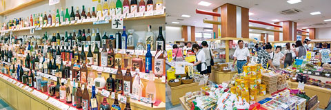 みやざき物産館店内