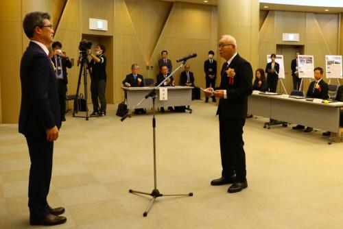 受賞者あいさつ