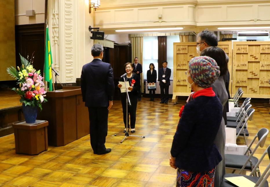 受賞者代表謝辞