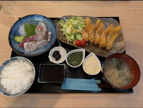 フライ定食