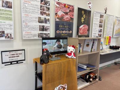 新設した特設コーナーの中