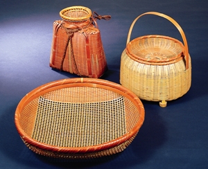 竹工芸品の写真