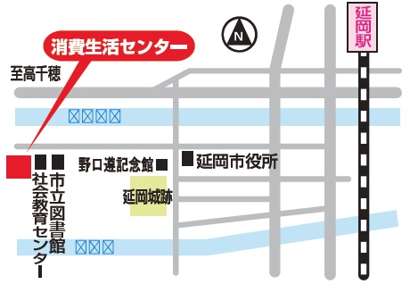 地図（延岡支所）