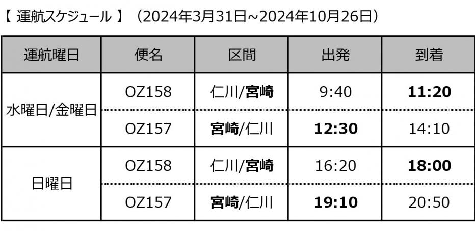 2024年夏ダイヤ