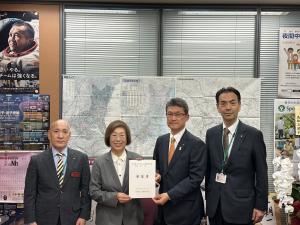 令和7年11月要望活動(自民党文化立国調査会長)