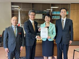 令和7年11月要望活動(自民党総務会長)
