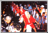 永田ひょっとこ踊の写真