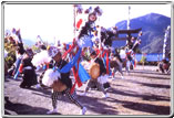 栂尾臼太鼓踊の写真