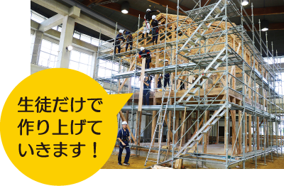 生徒だけで作り上げていきます！