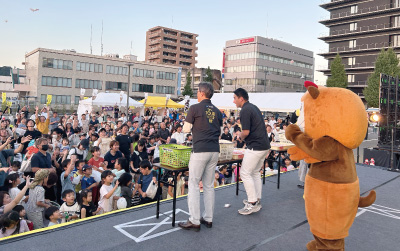 日南市役所前・県庁楠並木通り 様子