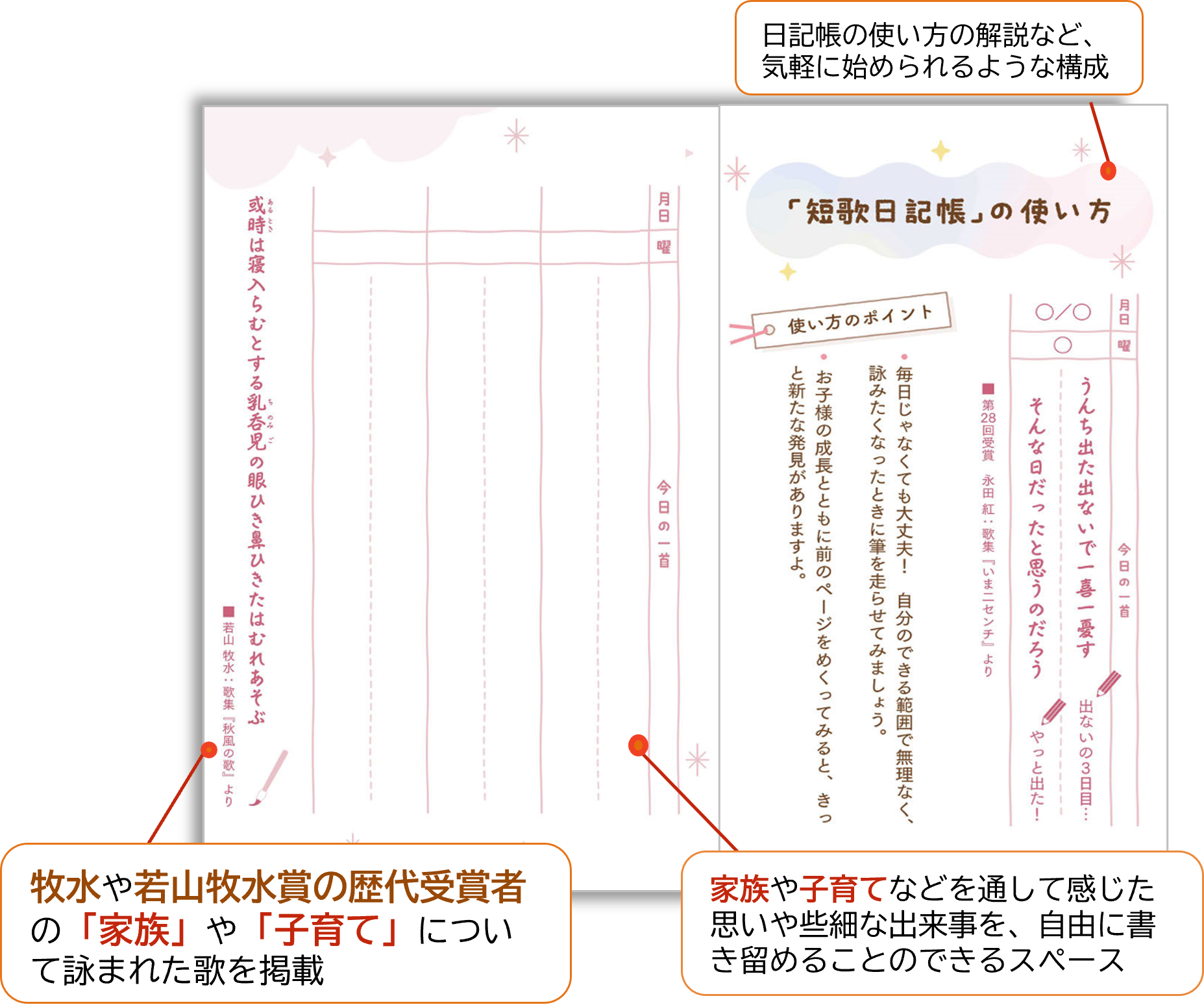 日記帳画像