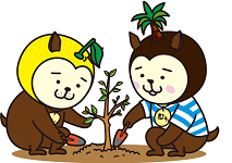 みやざき犬_植樹01