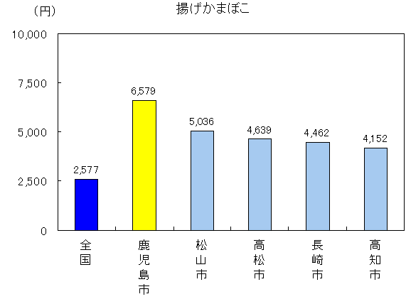 揚げかまぼこ鹿児島市6579円