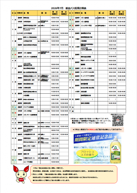 7月計画