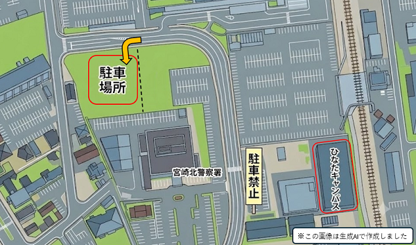 駐車場イラスト