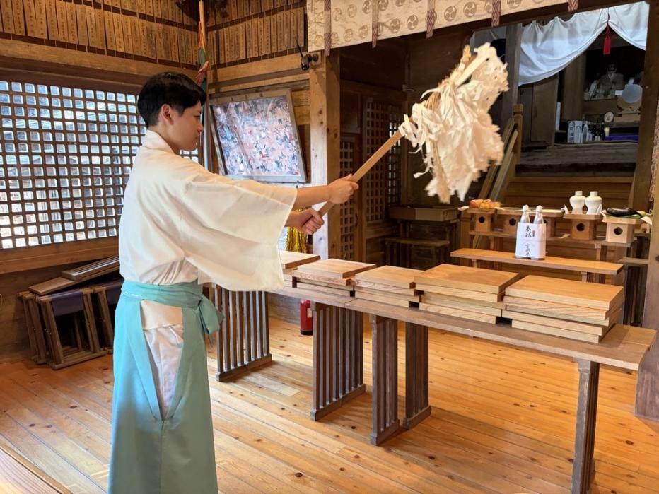 荒立神社お清め