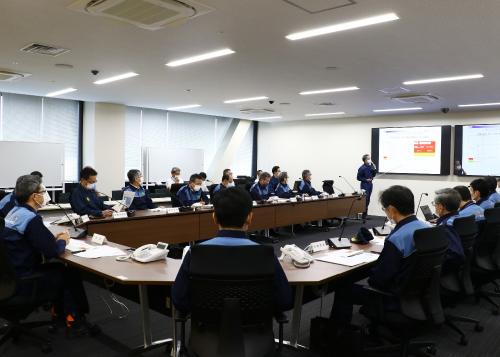 台風10号災害対策本部会議1