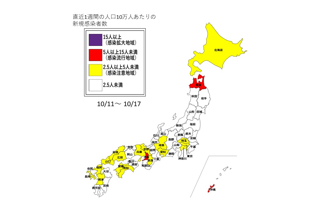 10月11日～10月17日