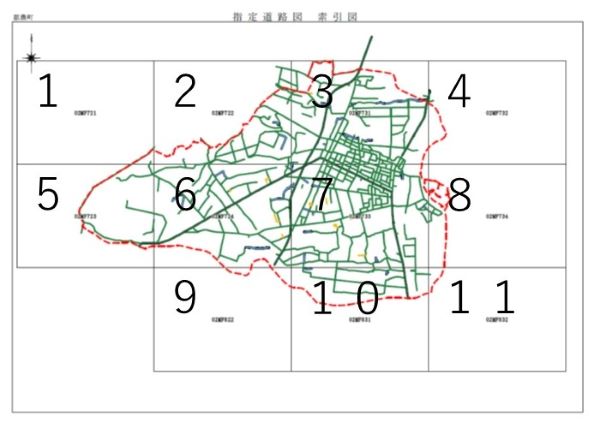 都農町索引図