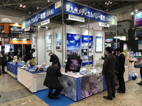 MedtecJapan展示会ブースの様子2