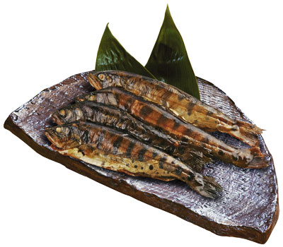 ヤマメの甘露煮