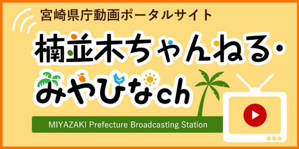 宮崎県庁動画ポータルサイト 楠並木ちゃんねる みやひなch