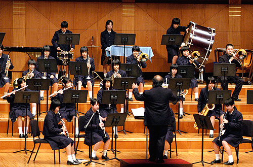 2004 Miyazaki 第55回全国植樹祭カウントダウンイベント 悠久の森コンサート 宮崎商業吹奏楽部